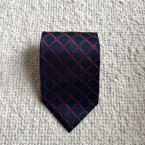 Washington Nationals Blue Echo Woven Silk Tie